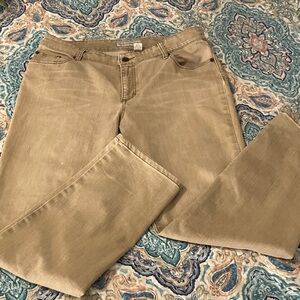 Chico's Straight Leg Khaki Chinos